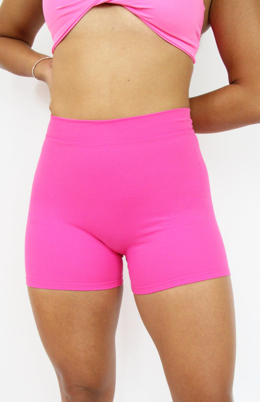 Get Moving Shorts-Barbie Pink